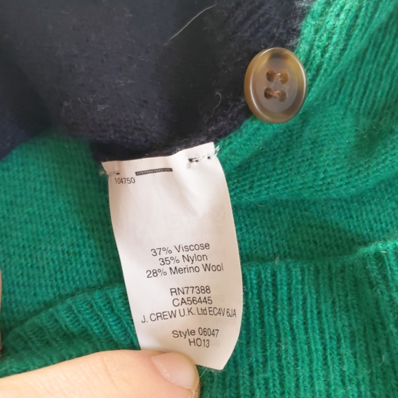 J. Crew Two Tone Sweater - Picture 8 of 8